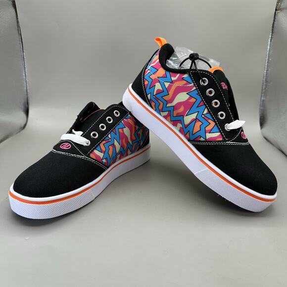 Heelys Pro 20 90s Print Lace-Up Skate Wheel Sneaker Shoes Youth Size 4 NEW - Picture 5 of 9